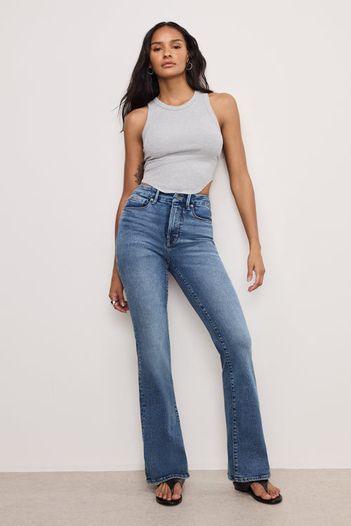 Luxury COMPRESSION GOOD CLASSIC BOOTCUT JEANS INDIGO254