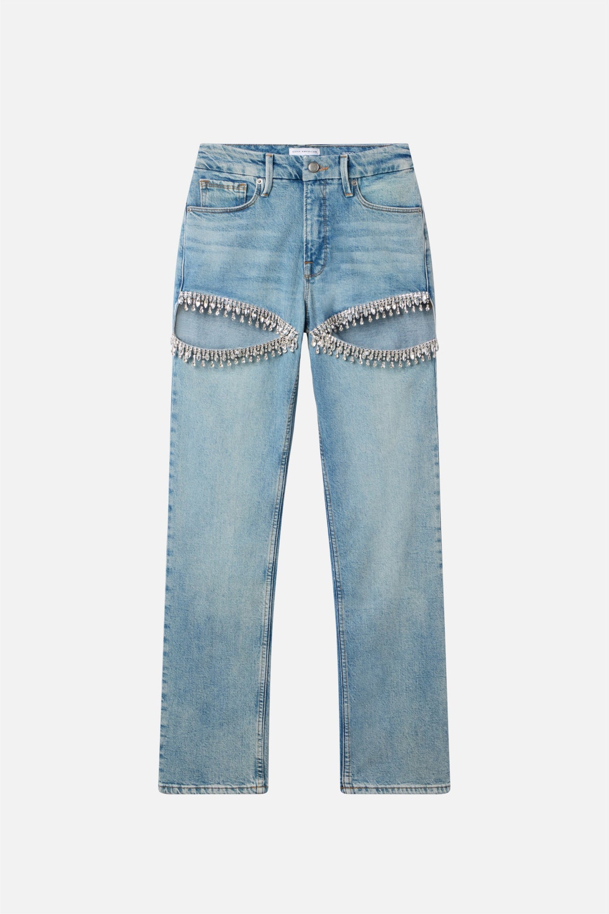 Luxury GOOD ICON STRAIGHT DIAMOND JEANS INDIGO357
