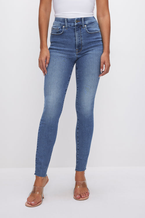 Luxury ALWAYS FITS GOOD WAIST SKINNY JEANS INDIGO324