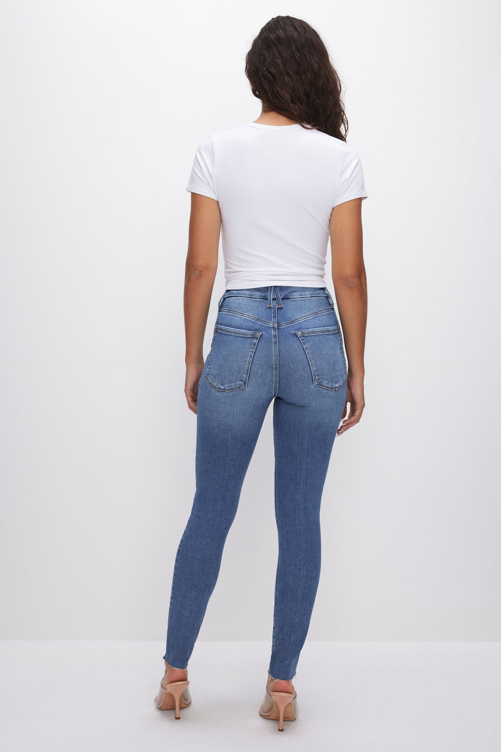 Luxury ALWAYS FITS GOOD WAIST SKINNY JEANS INDIGO324