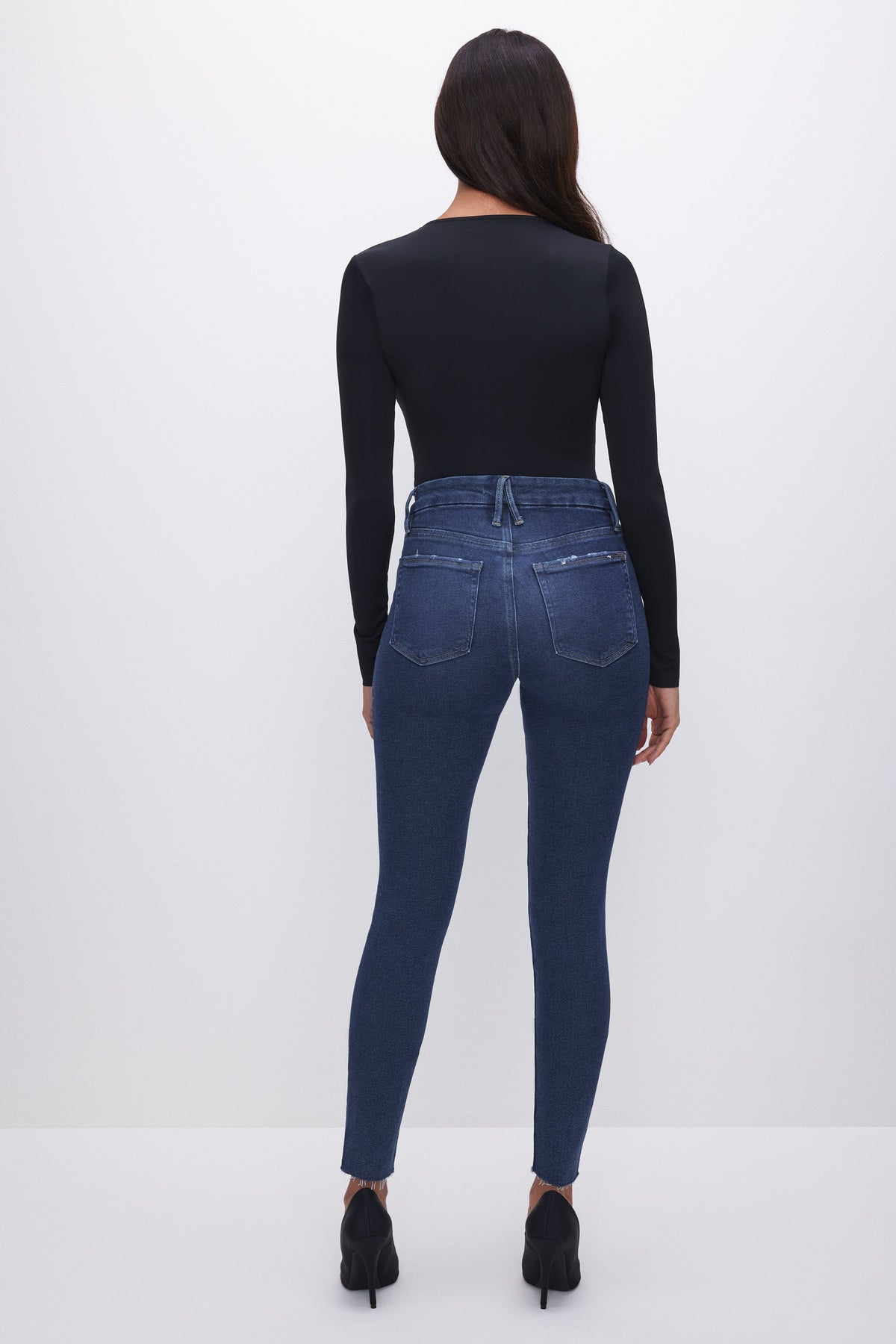 Luxury GOOD LEGS SKINNY JEANS BLUE866