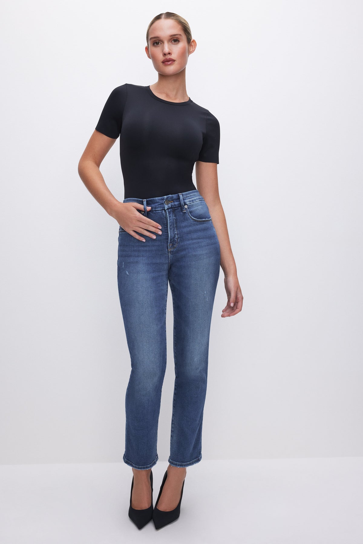 Luxury GOOD STRAIGHT COMPRESSION JEANS INDIGO271