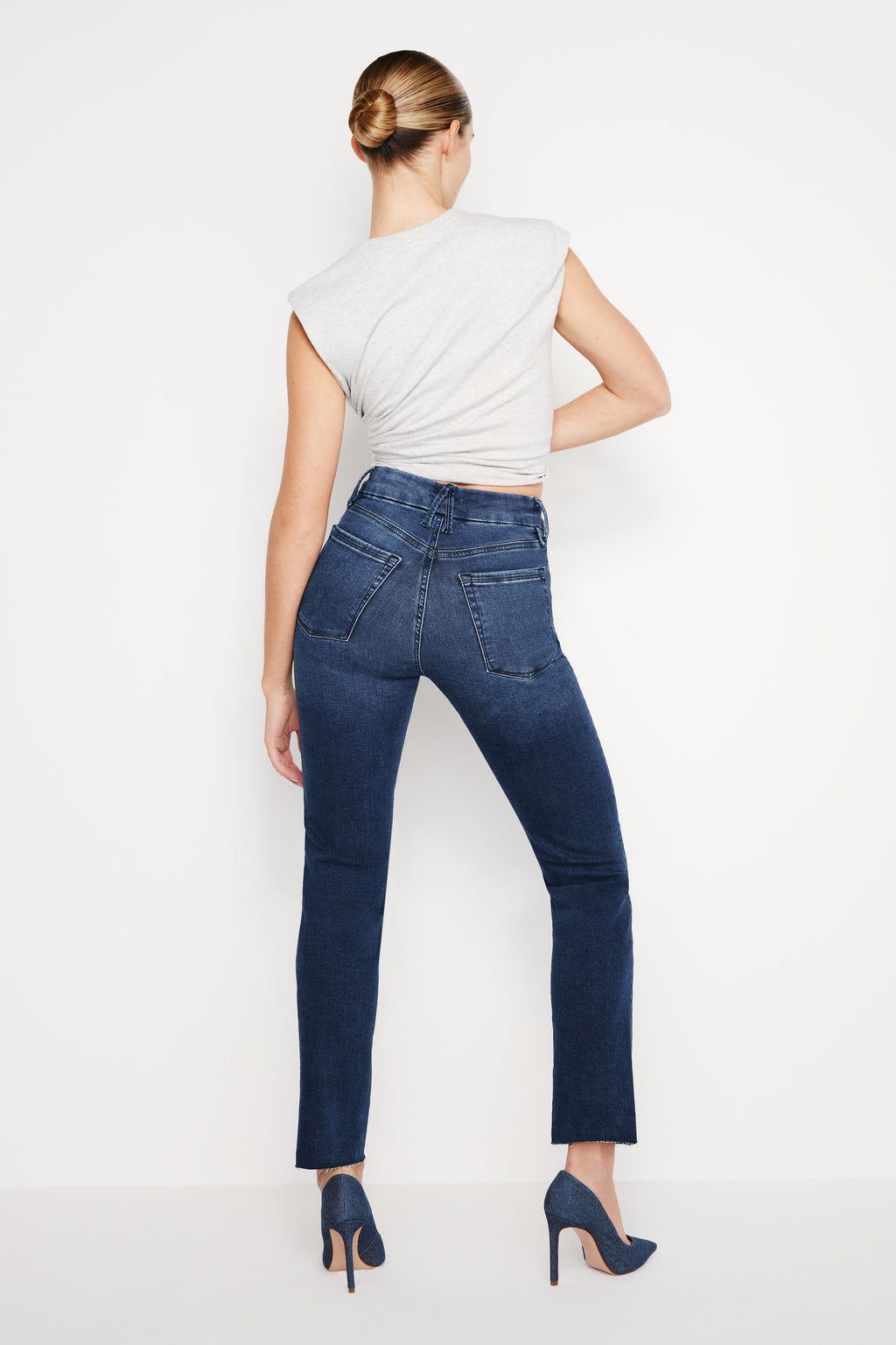 Luxury ALWAYS FITS GOOD CLASSIC SLIM STRAIGHT JEANS INDIGO446