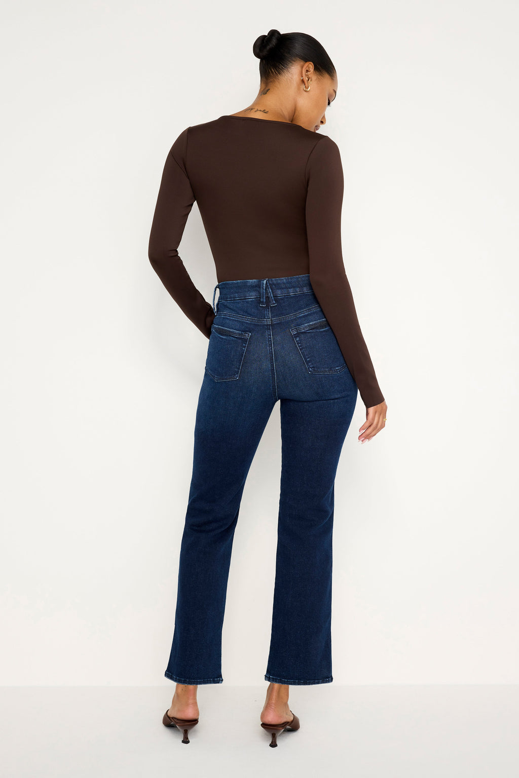 Luxury ALWAYS FITS GOOD CURVE STRAIGHT JEANS INDIGO707