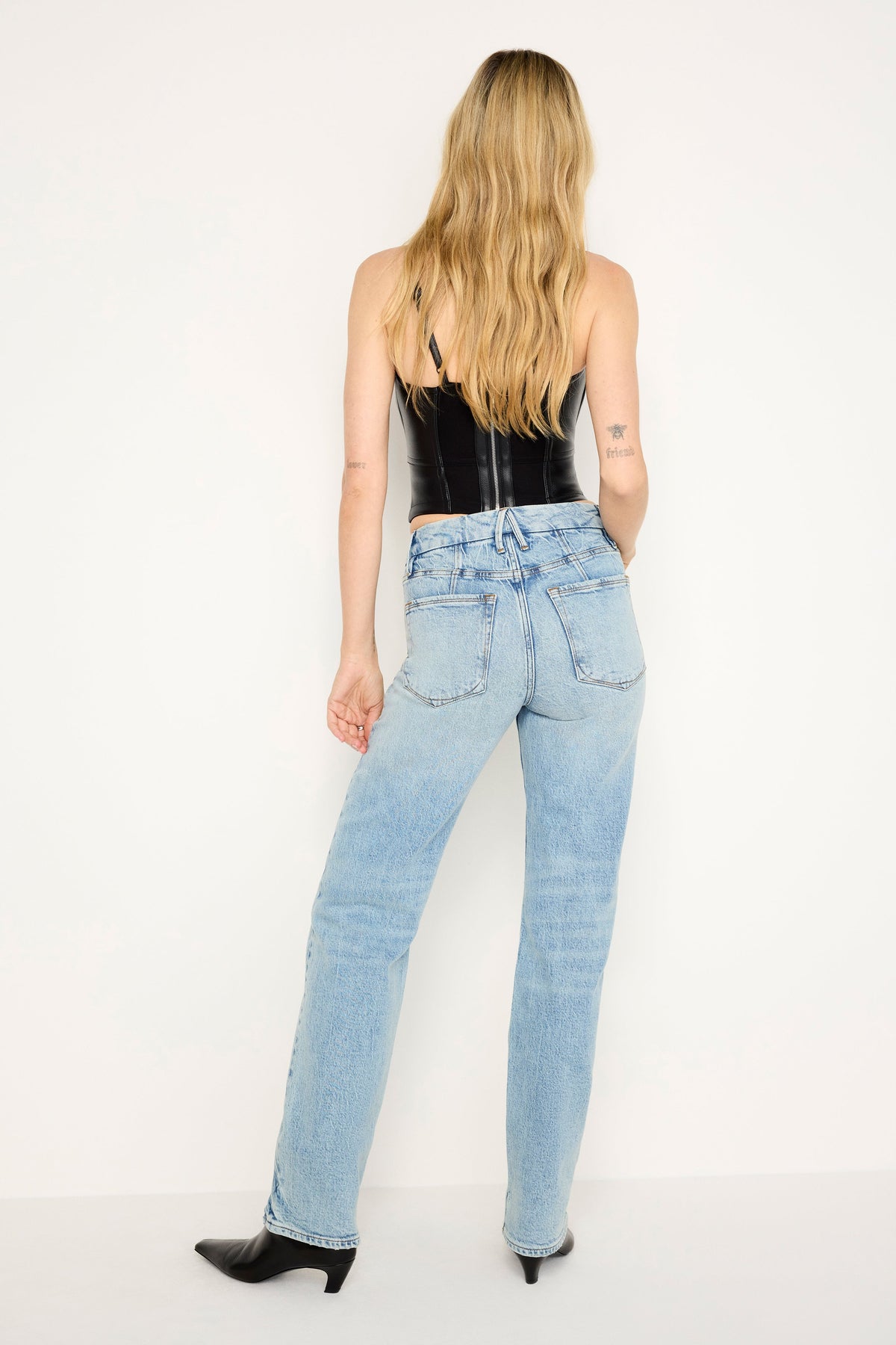 Luxury GOOD ICON STRAIGHT JEANS INDIGO712