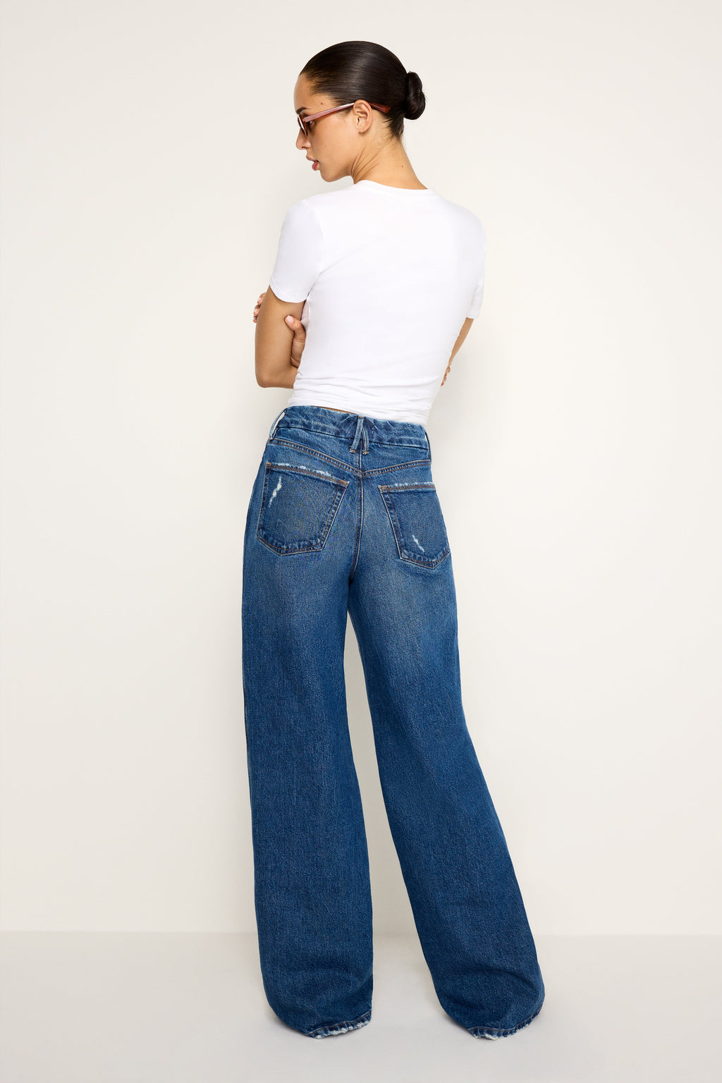 Luxury GOOD SKATE WIDE LEG JEANS INDIGO713