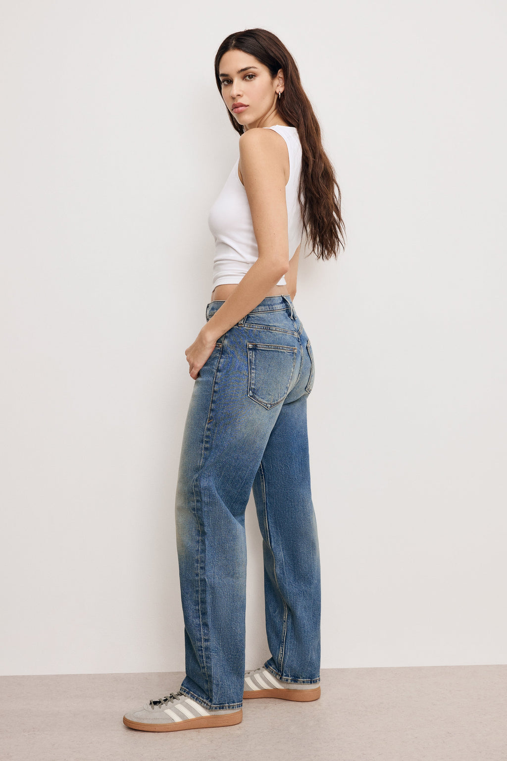 Luxury GOOD RELAXED STRAIGHT JEANS INDIGO868