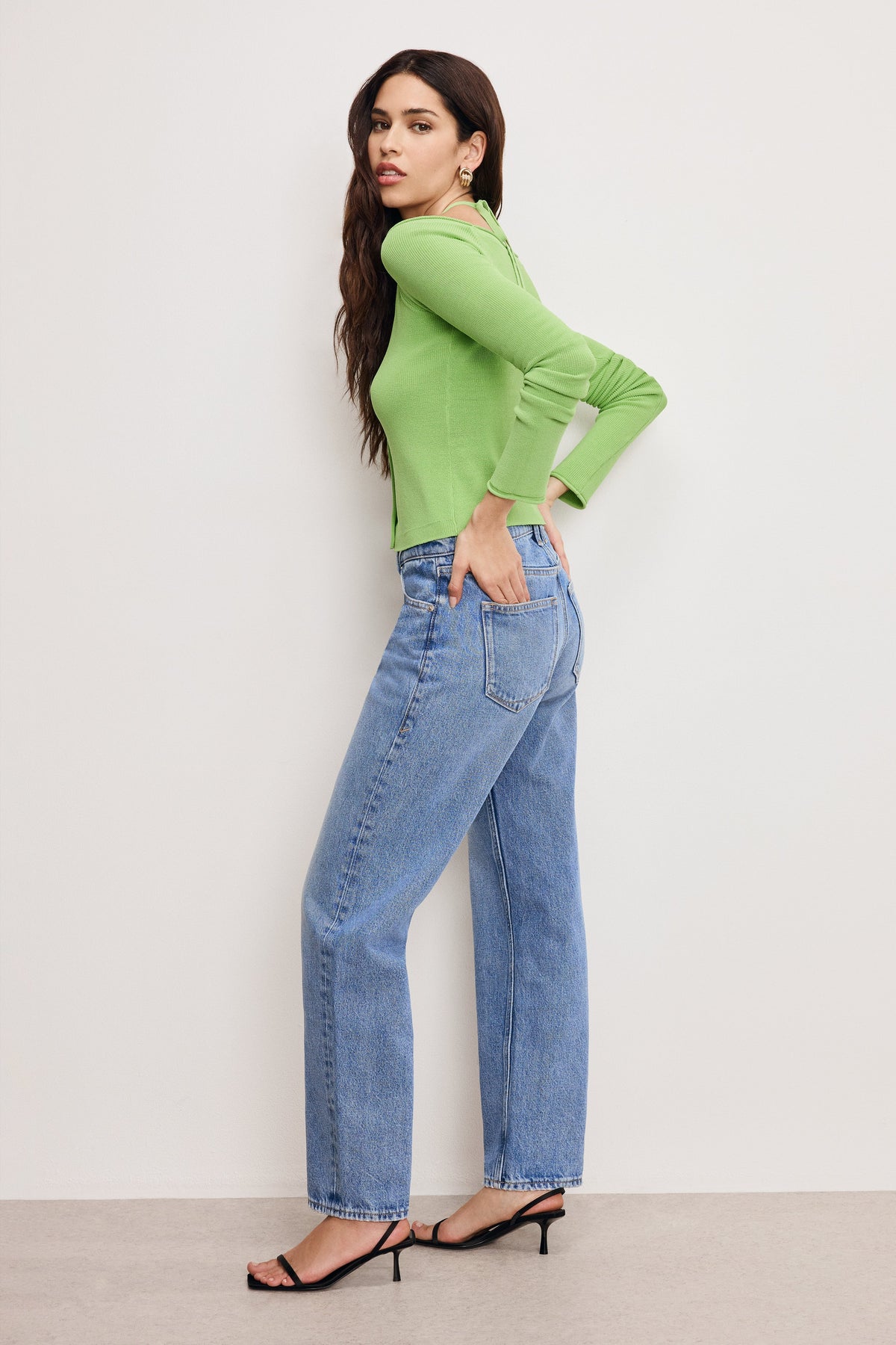Luxury GOOD RELAXED STRAIGHT JEANS INDIGO885