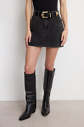 Luxury GOOD 90S MINI SKIRT BLACK371
