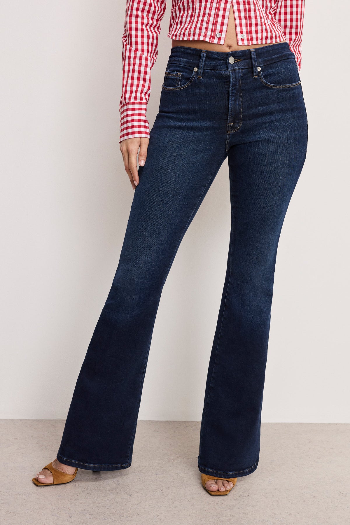 Luxury DOLLY JOLEANS FLARE JEANS INDIGO1020