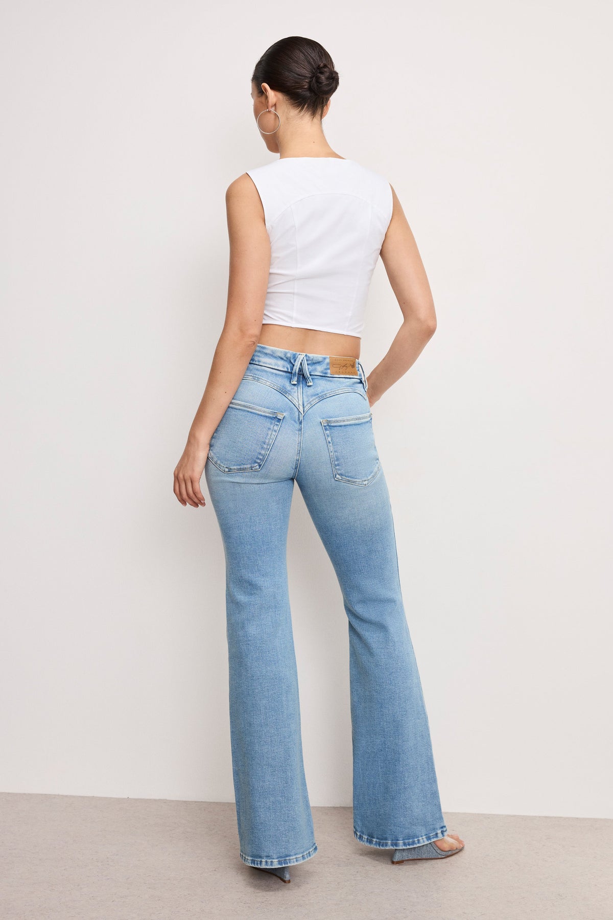 Luxury DOLLY JOLEANS FLARE JEANS INDIGO1019