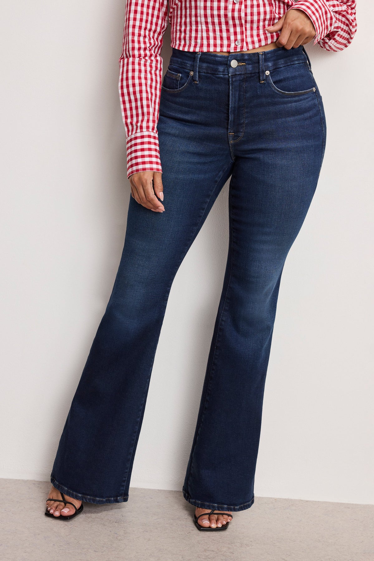 Luxury DOLLY JOLEANS FLARE JEANS INDIGO1020