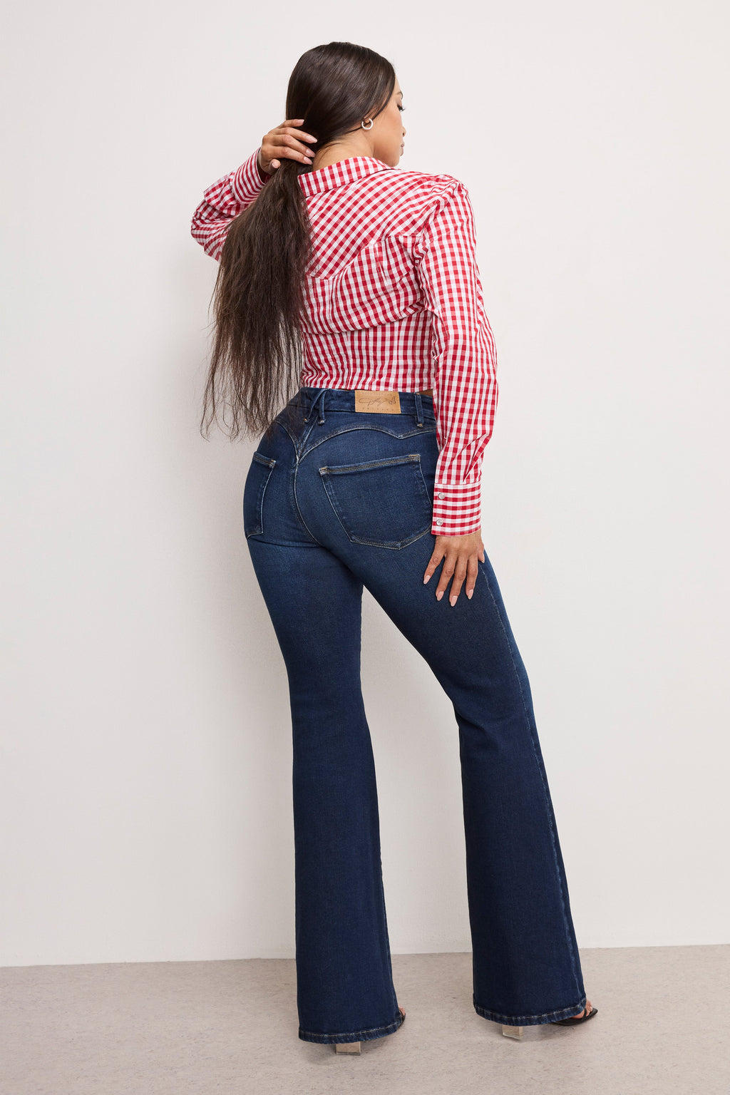 Luxury DOLLY JOLEANS FLARE JEANS INDIGO1020