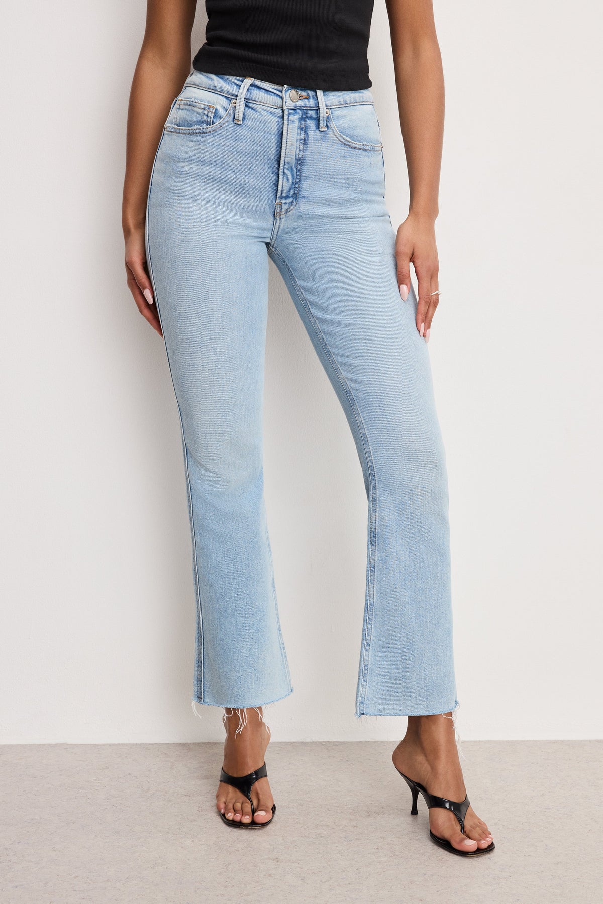 Luxury GOOD KICK FLARE JEANS INDIGO954