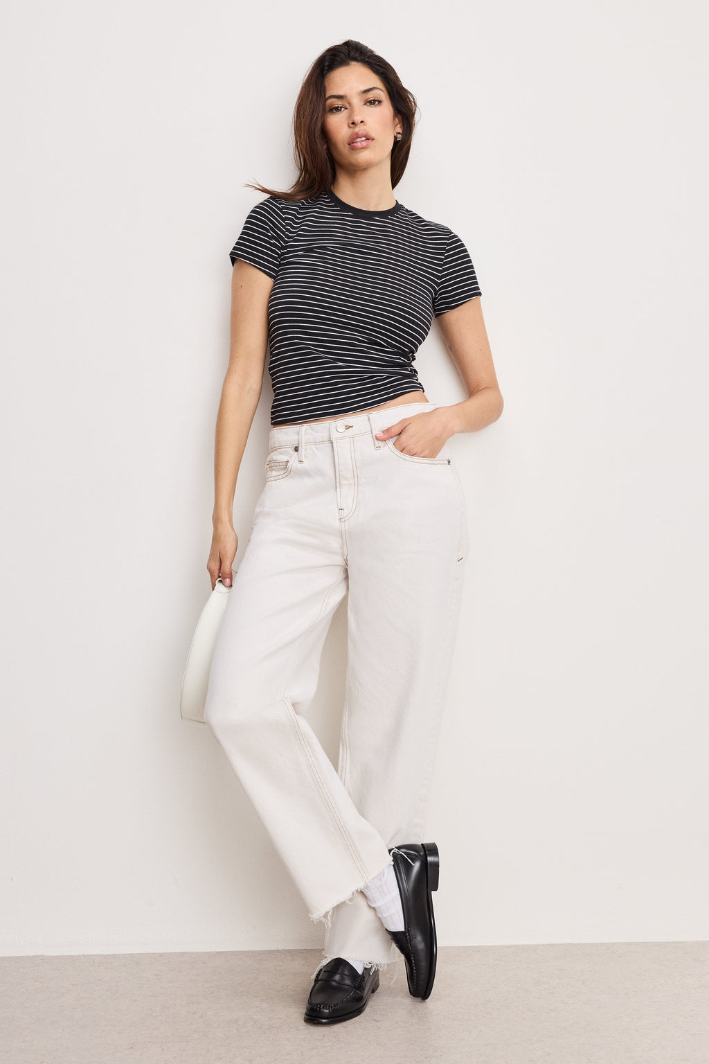 Luxury GOOD RELAXED STRAIGHT JEANS PEARL001