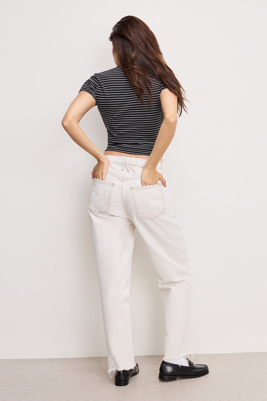 Luxury GOOD RELAXED STRAIGHT JEANS PEARL001