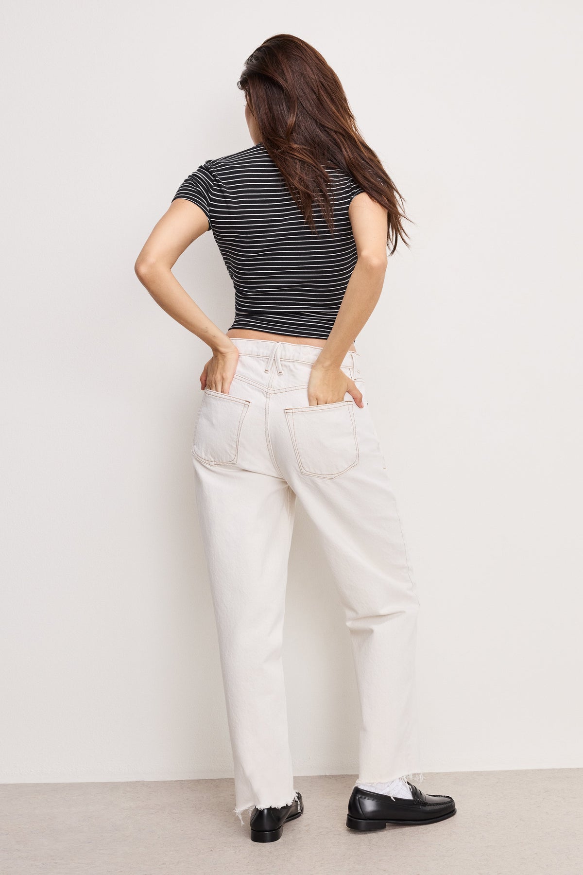 Luxury GOOD RELAXED STRAIGHT JEANS PEARL001
