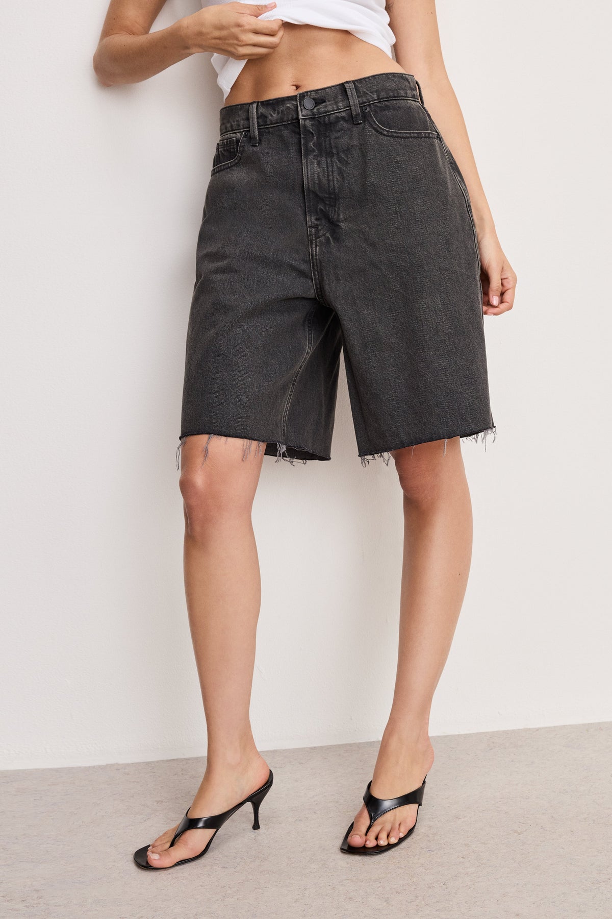 Luxury GOOD EXTREME BARREL SHORTS BLACK398