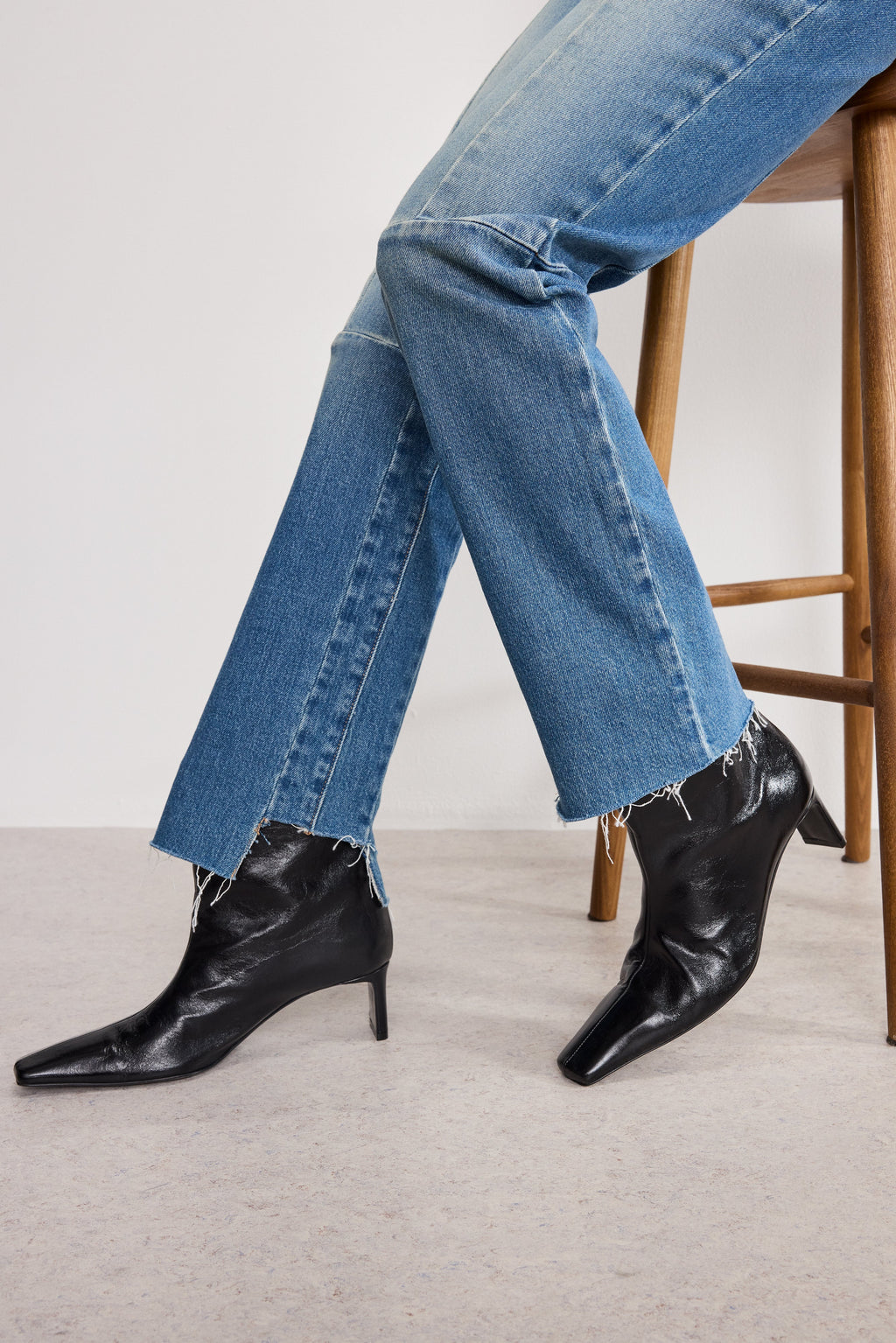 Luxury GOOD ICON STRAIGHT JEANS INDIGO912