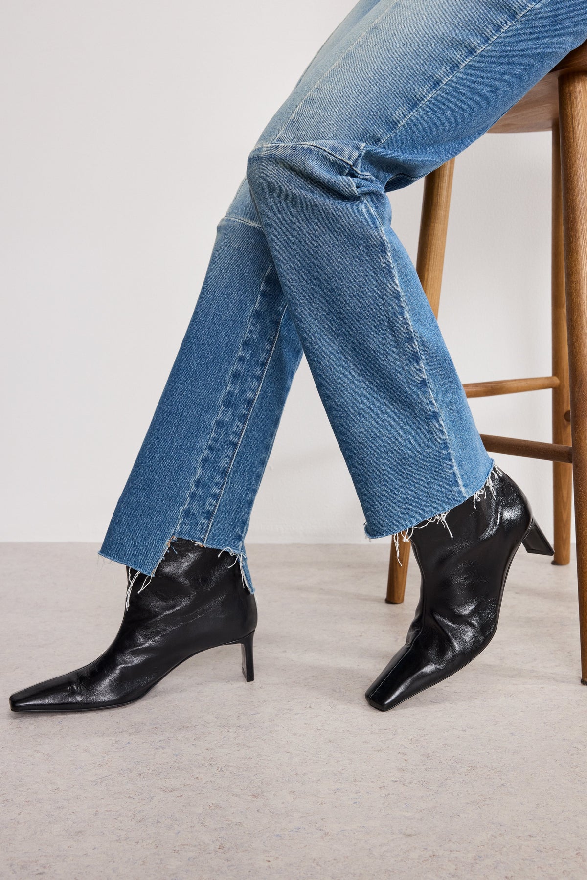 Luxury GOOD ICON STRAIGHT JEANS INDIGO912