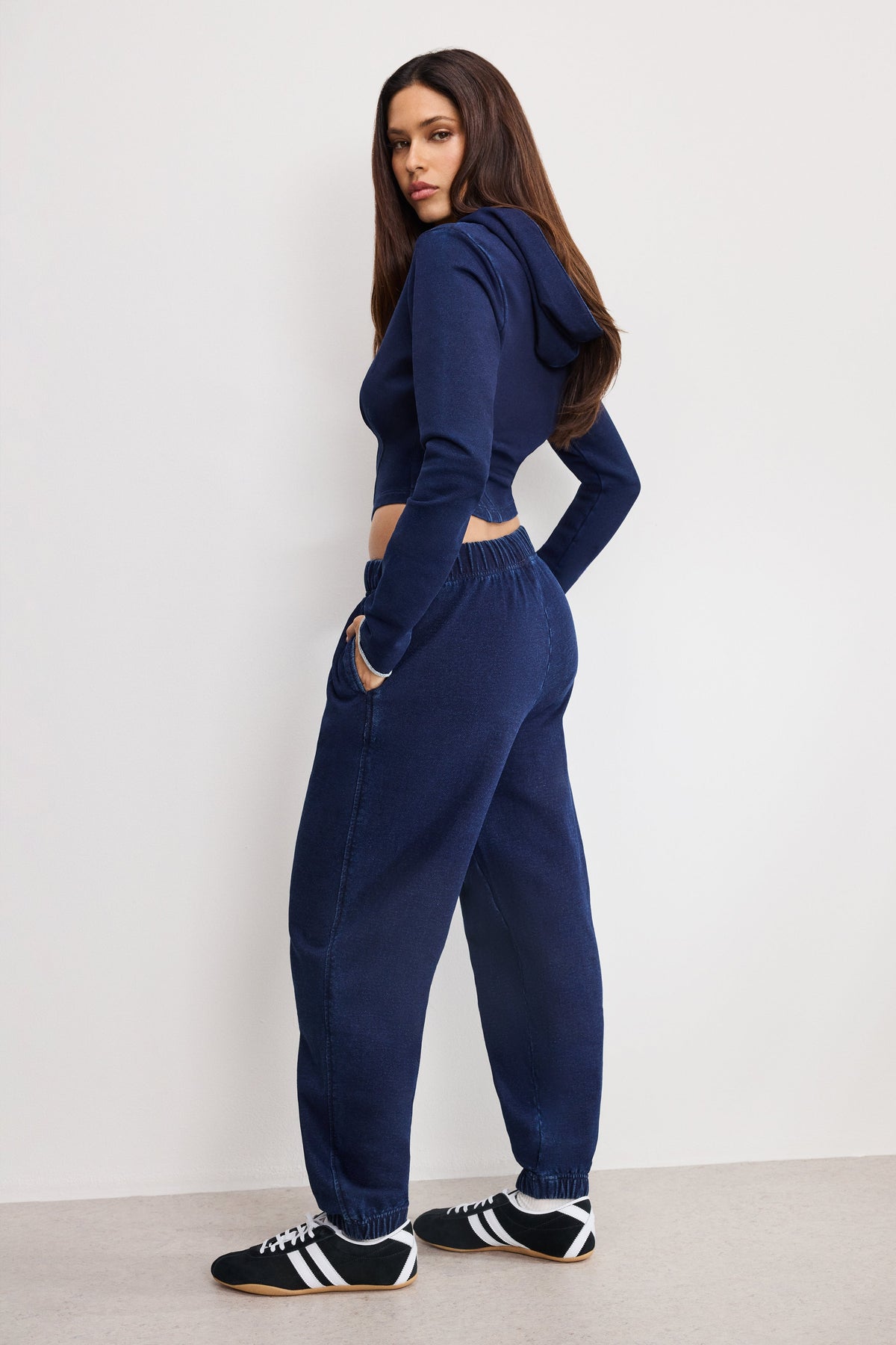 Luxury JEANIUS BOYFRIEND SWEATPANTS INDIGO1029