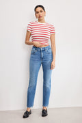 Luxury SOFT TECH GOOD LEGS STRAIGHT JEANS INDIGO514