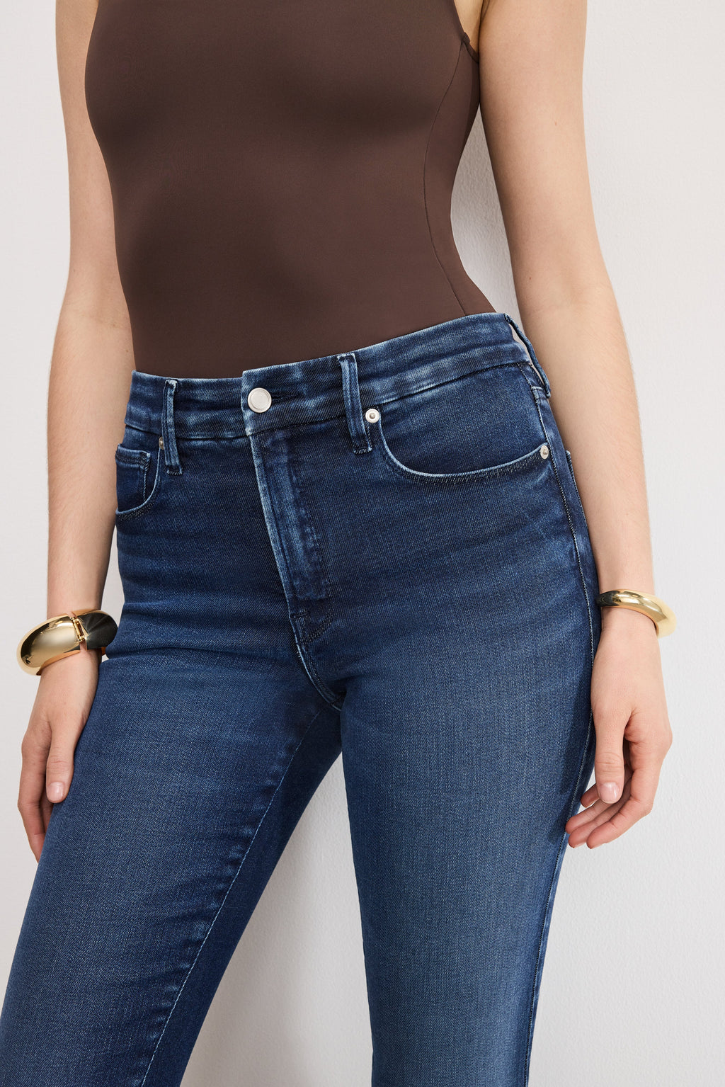 Luxury SOFT TECH GOOD LEGS SKINNY JEANS INDIGO1068