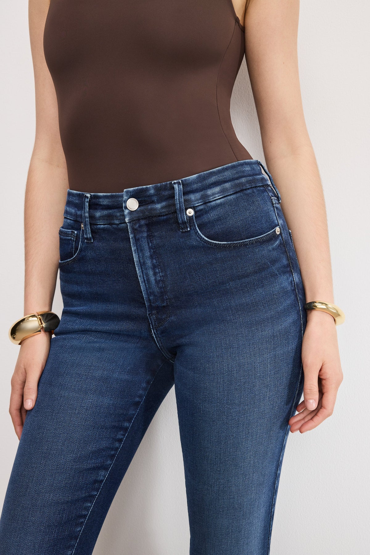 Luxury SOFT TECH GOOD LEGS SKINNY JEANS INDIGO1068