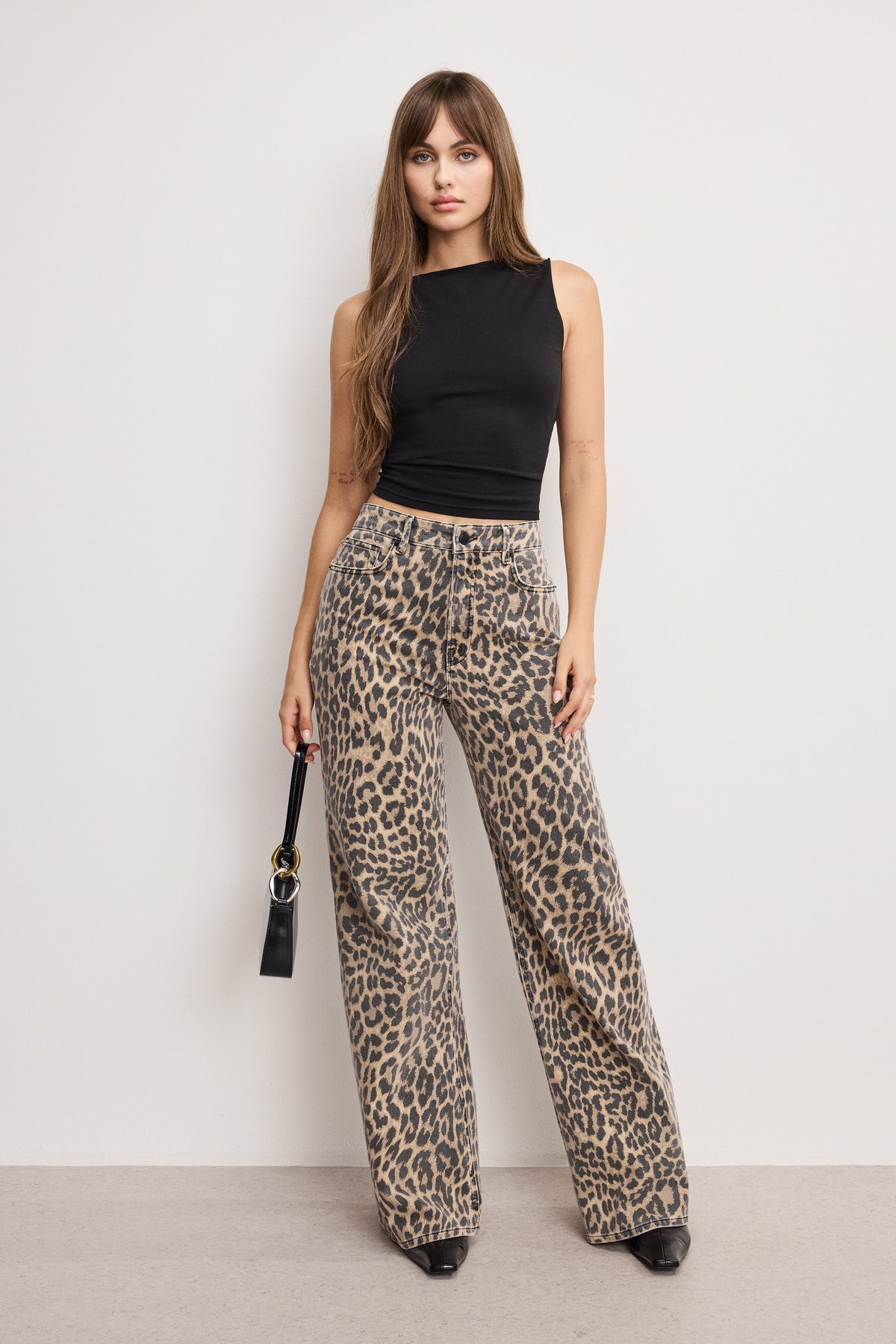 Luxury GOOD EASE LEOPARD JEANS LUCKY LEOPARD001