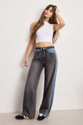 Luxury GOOD LOW RISE BAGGY JEANS INDIGO1000