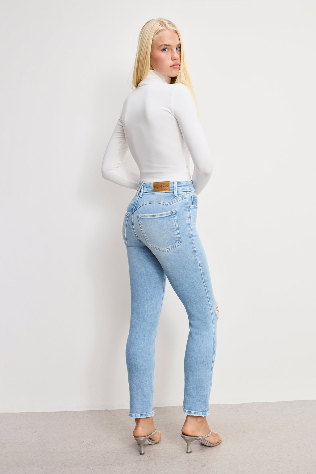 Luxury DOLLY JOLEANS STRAIGHT JEANS INDIGO1081
