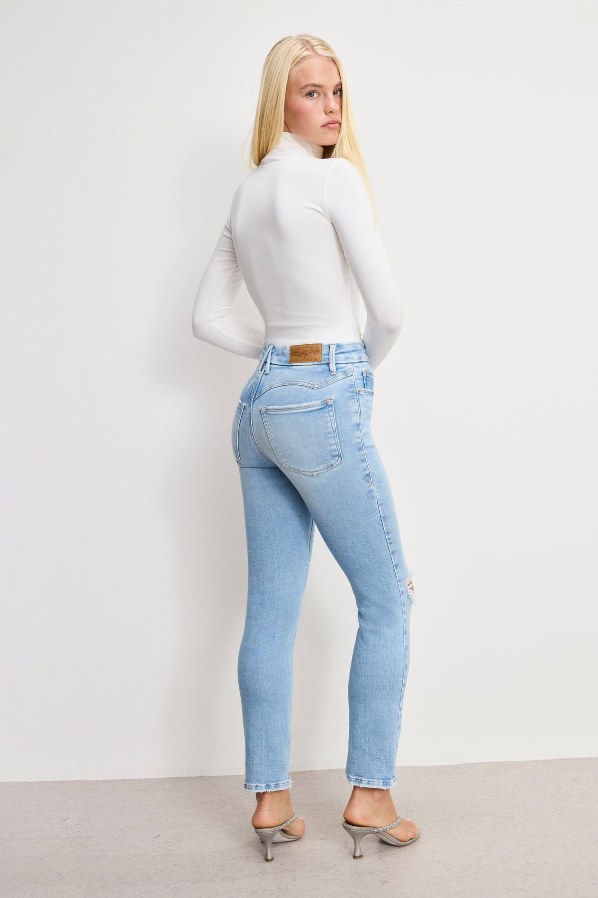 Luxury DOLLY JOLEANS STRAIGHT JEANS INDIGO1081