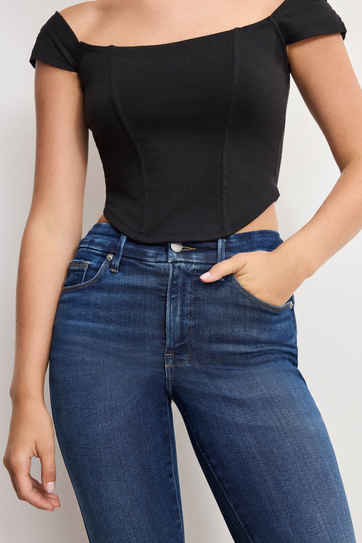 Luxury DOLLY JOLEANS STRAIGHT JEANS INDIGO1080