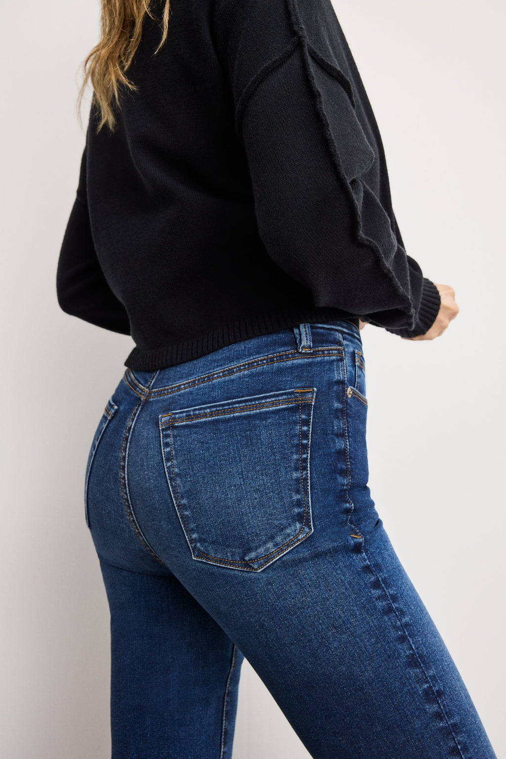Luxury ALWAYS FITS GOOD CLASSIC BOOTCUT JEANS LONG INDIGO446