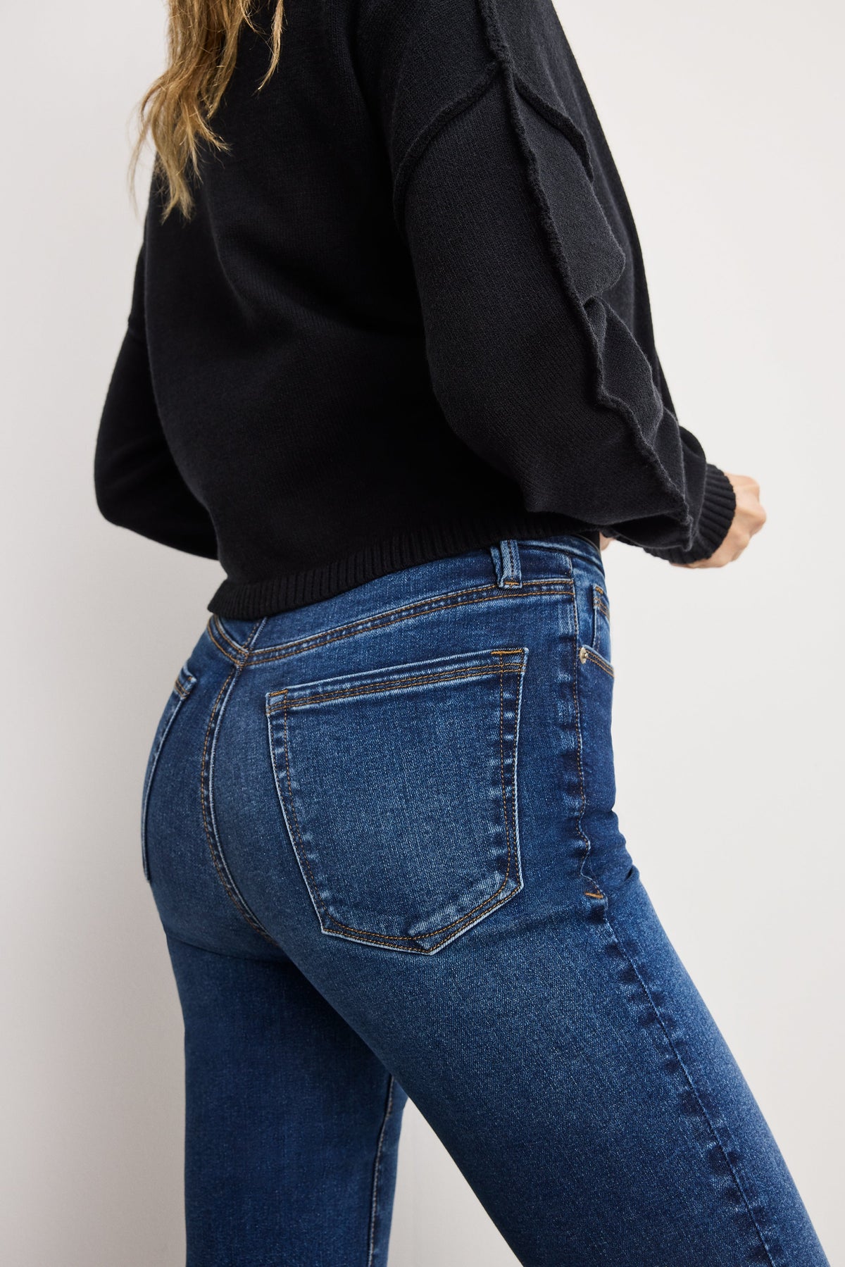Luxury ALWAYS FITS GOOD CLASSIC BOOTCUT JEANS LONG INDIGO446