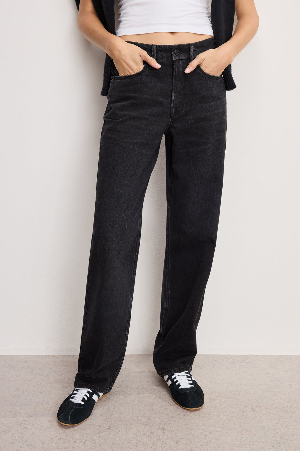 Luxury GOOD 90s RELAXED JEANS BLACK406