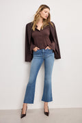 Luxury SOFT TECH GOOD KICK FLARE JEANS INDIGO1026