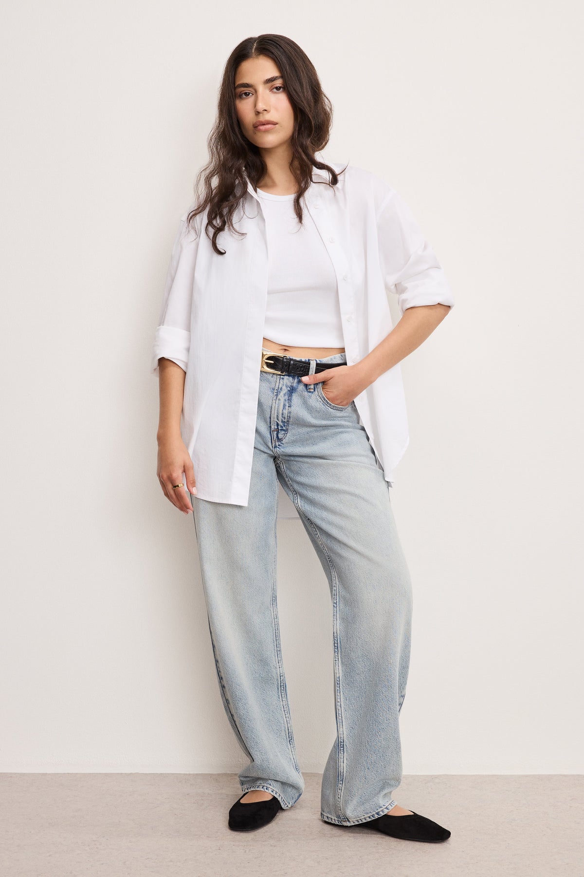 Luxury GOOD PETITE 90s RELAXED JEANS INDIGO1075