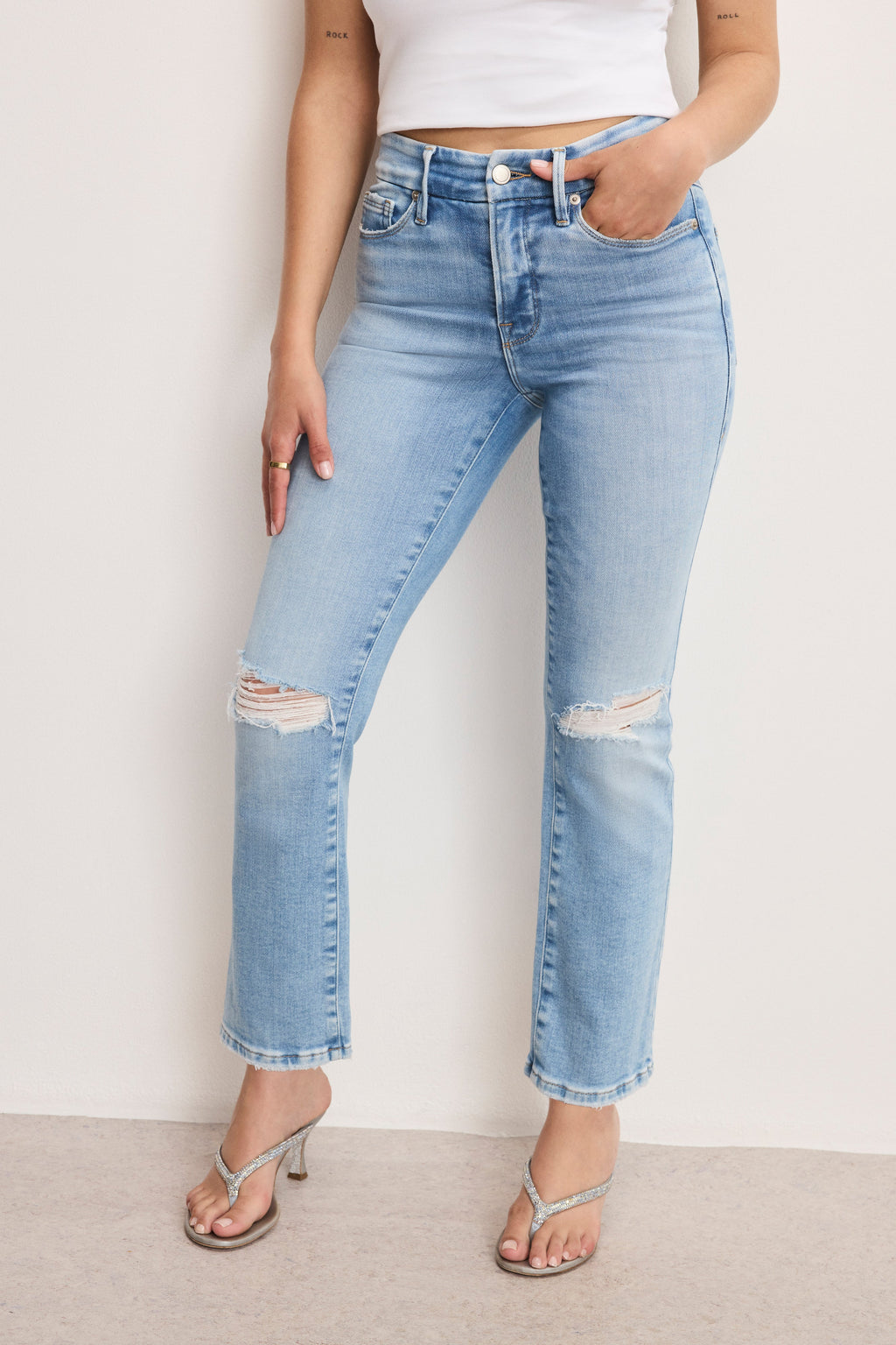 Luxury DOLLY JOLEANS PETITE STRAIGHT JEANS INDIGO1081