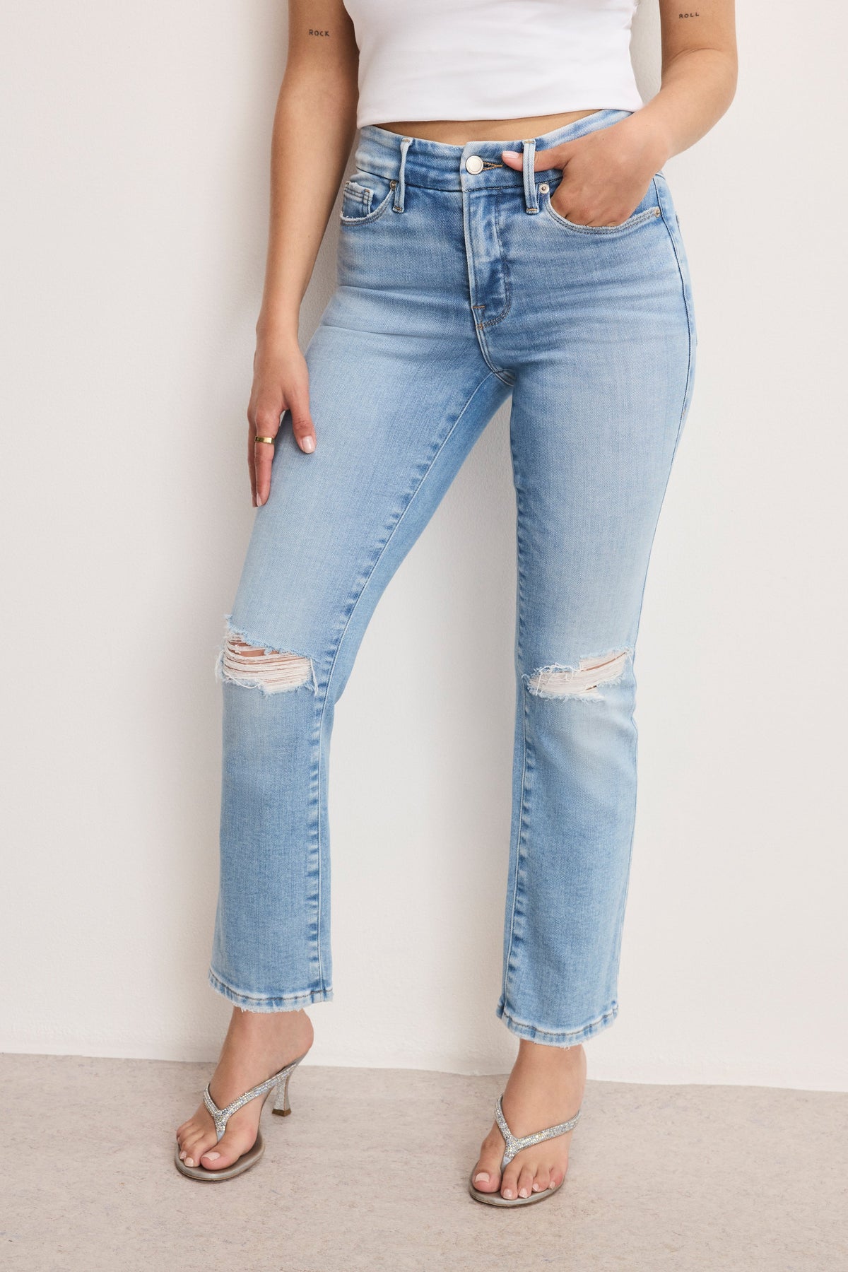 Luxury DOLLY JOLEANS PETITE STRAIGHT JEANS INDIGO1081