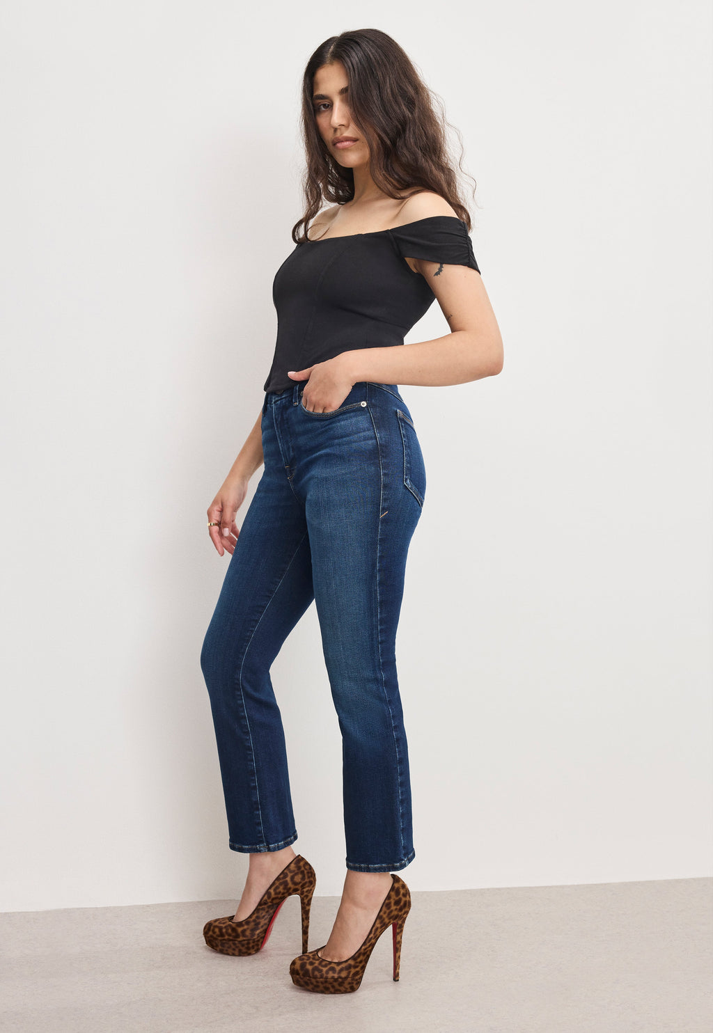 Luxury DOLLY JOLEANS PETITE STRAIGHT JEANS INDIGO1080