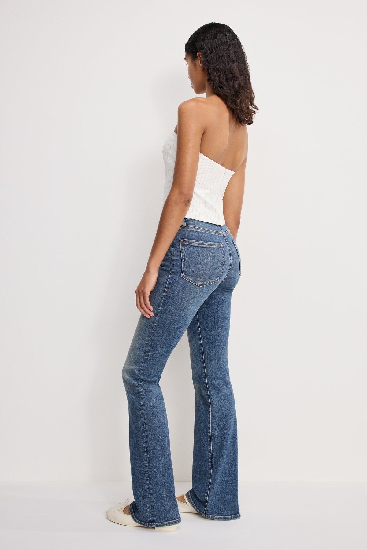 Luxury GOOD CLASSIC BOOTCUT JEANS INDIGO1128