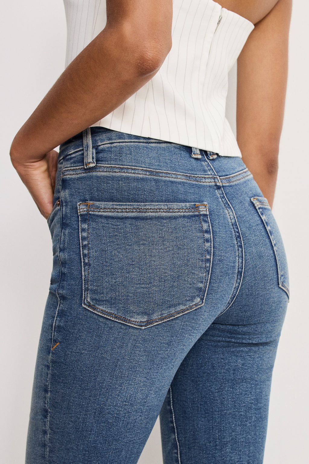 Luxury GOOD CLASSIC BOOTCUT JEANS INDIGO1128