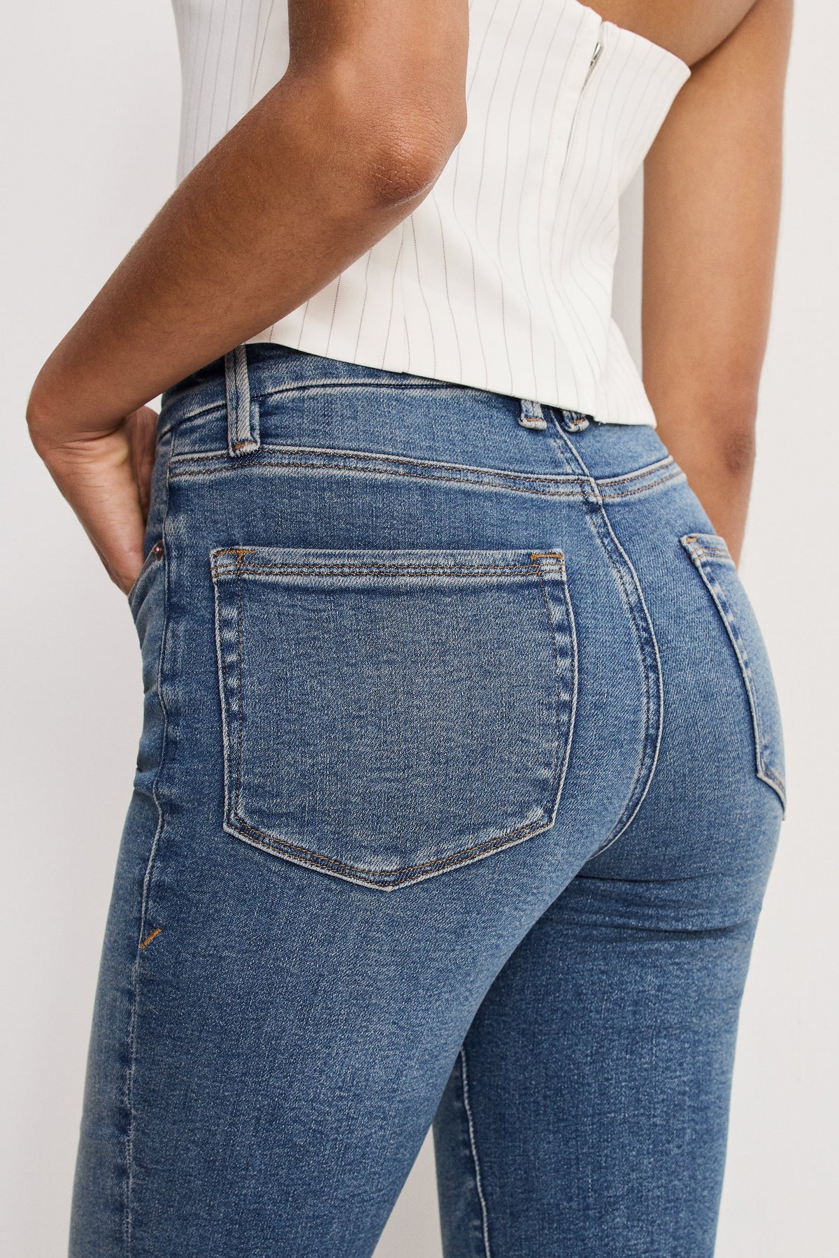 Luxury GOOD CLASSIC BOOTCUT JEANS INDIGO1128