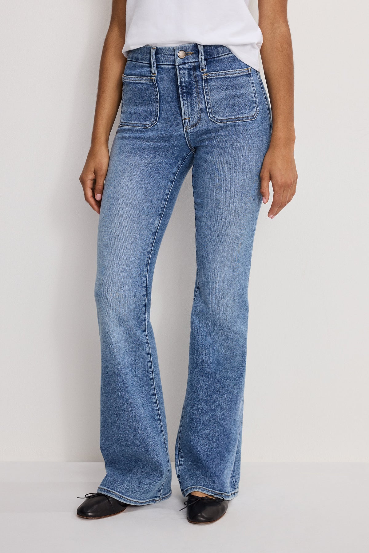 Luxury GOOD LEGS FLARE JEANS INDIGO1149