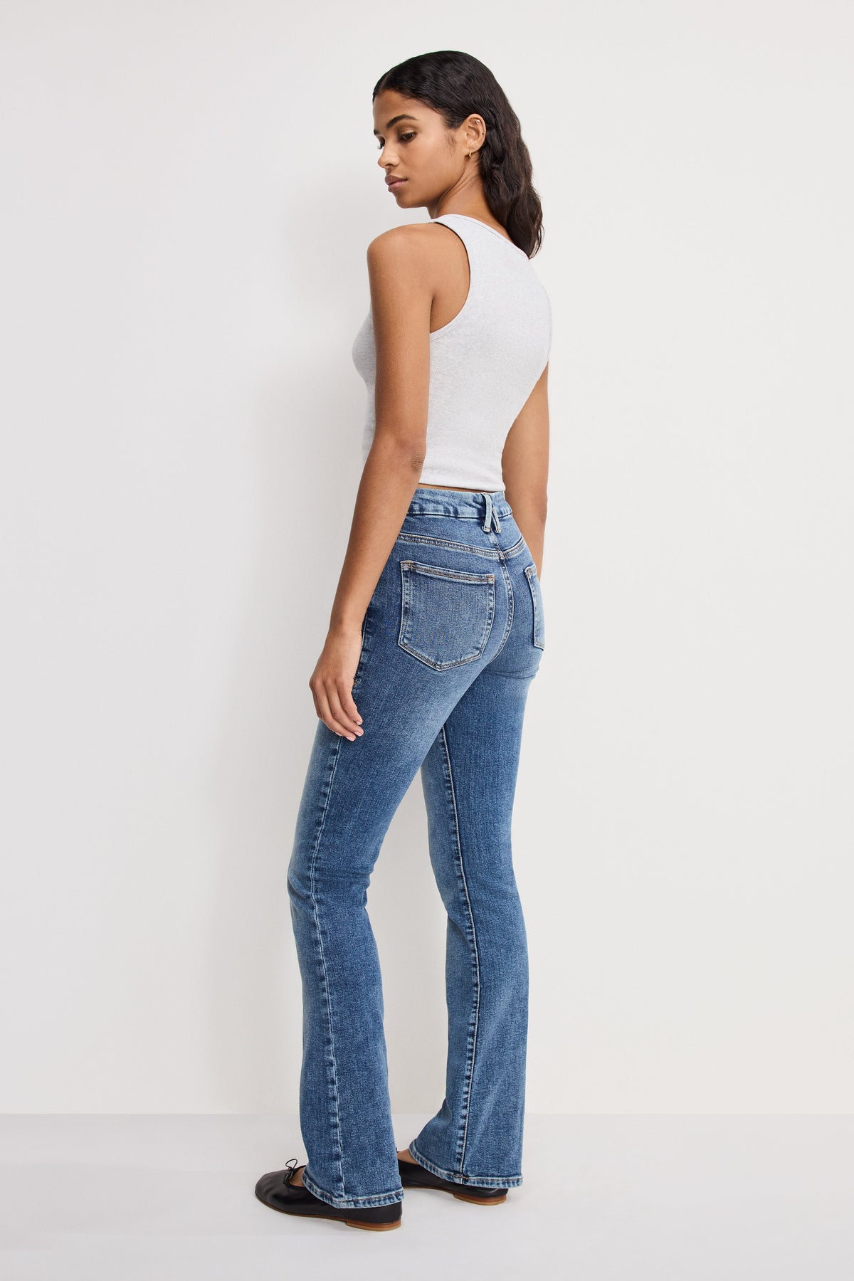 Luxury COMPRESSION GOOD CLASSIC BOOTCUT JEANS INDIGO254