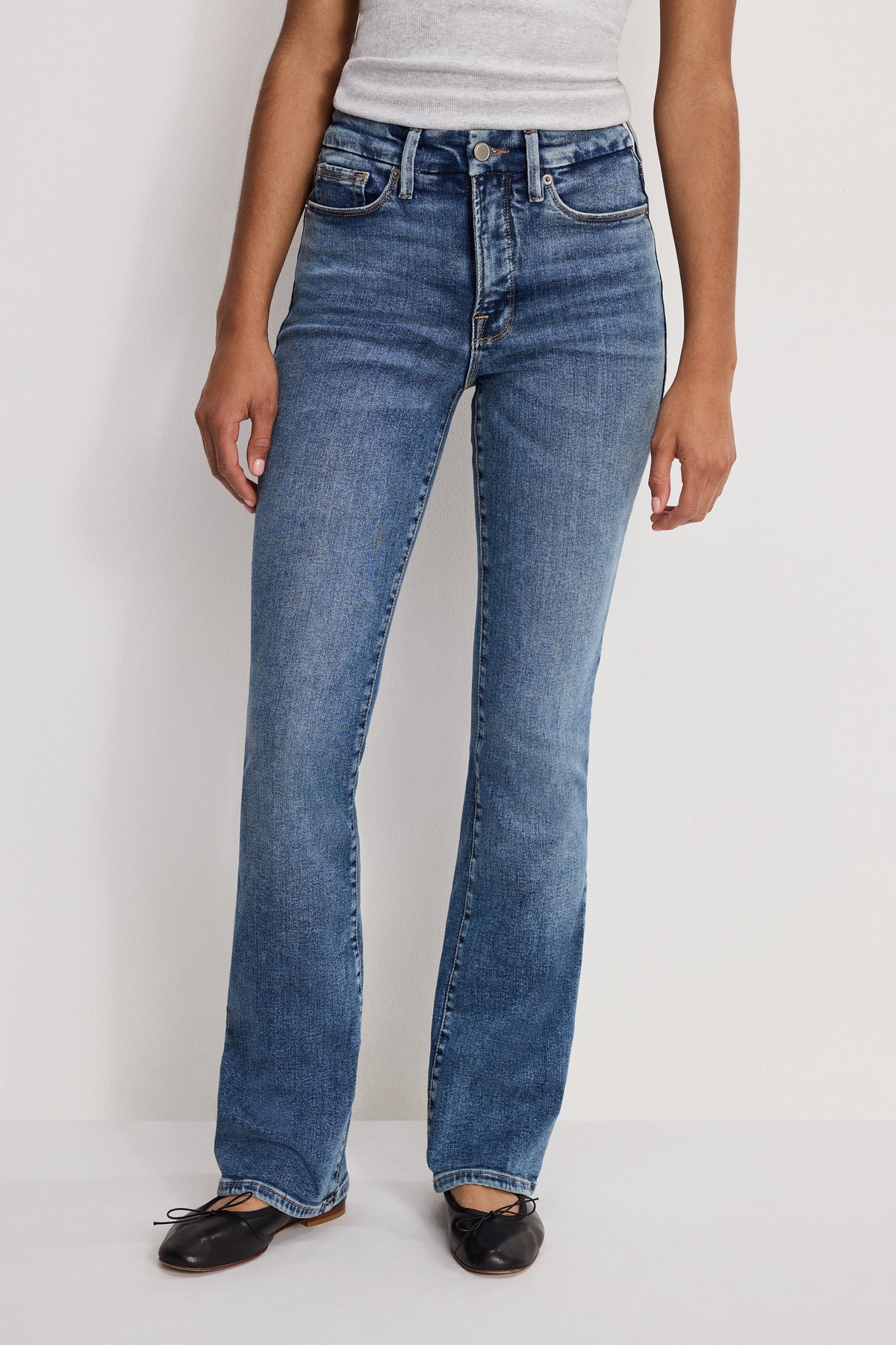 Luxury COMPRESSION GOOD CLASSIC BOOTCUT JEANS INDIGO254