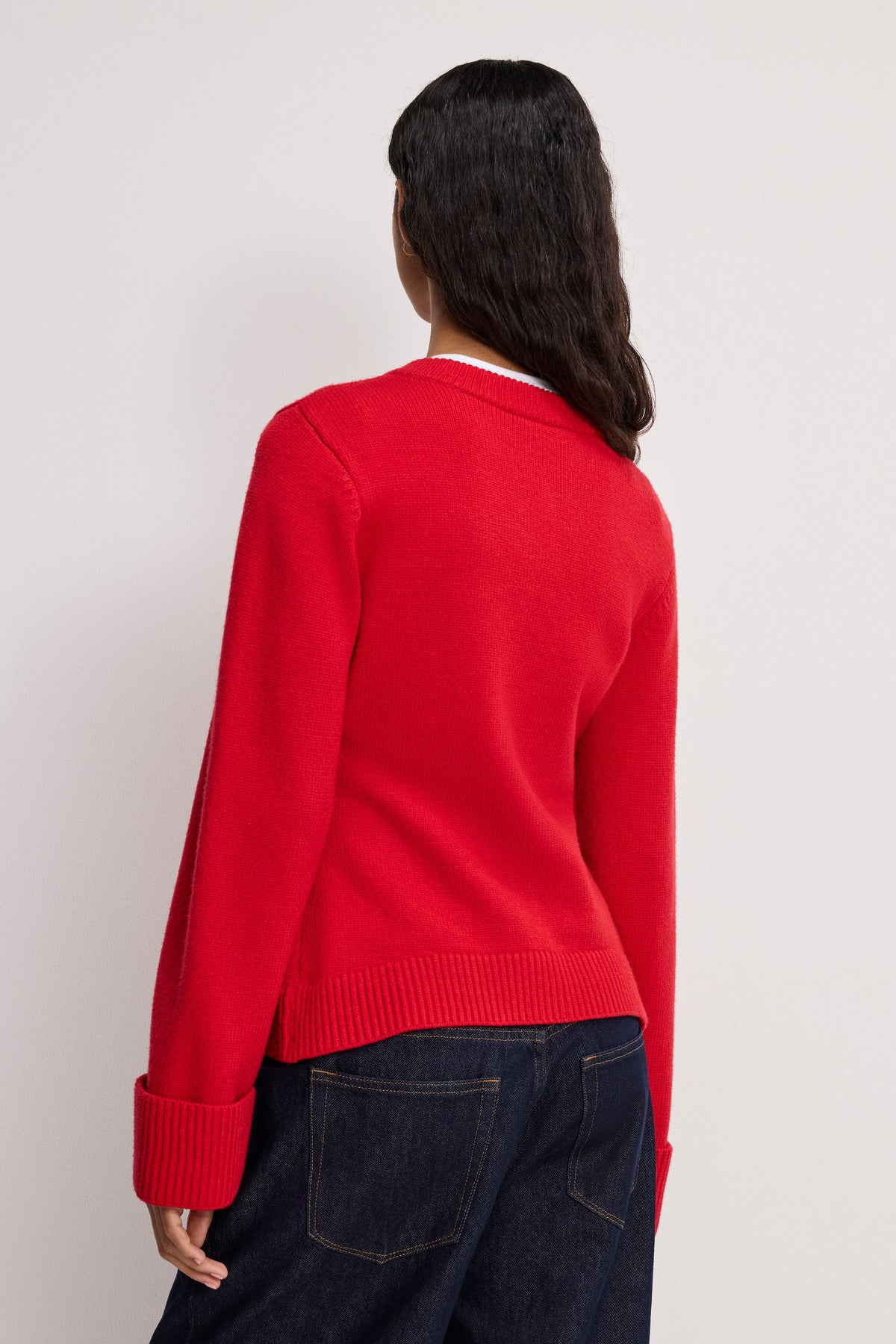 Luxury BUTTON FRONT KNIT CARDIGAN CHILI001
