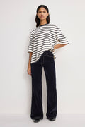 Luxury GOOD SKATE FLOCKED DENIM JEANS INDIGO939