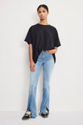 Luxury SOFT TECH GOOD LEGS FLARE JEANS INDIGO995